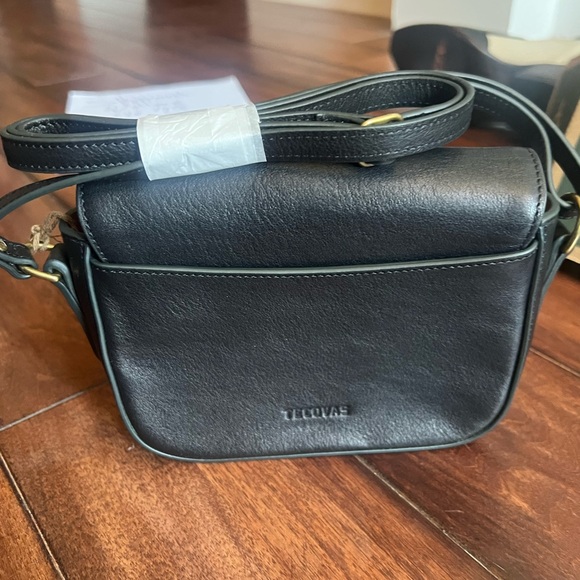 Tecovas Star Stadium Black and Green Crossbody Bag - Picture 3 of 5